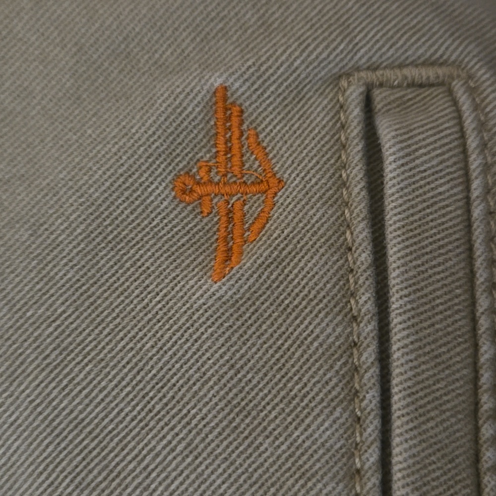 Dockers Classic Men's Khaki Pants Chinos Cotton Stretch Flat Front 42 X 30 EUC - Picture 4 of 6